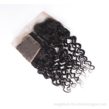 Gold Supplier New Designed Raw Virgin Unprocessed One Donor Lace Frontal Closure 13X4